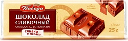 Шоколад арт.1487 "Сливочный", 25гр/40шт/кор