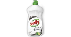 Средство для мытья посуды "Velly" Premium лайм и мята (флакон 500 мл) 125423