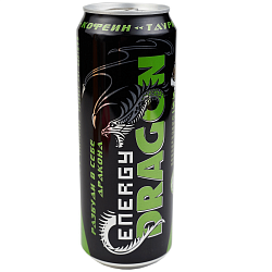 Энерг. напиток Energy Dragon зеленый 12шт
