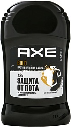 AXE дезодорант стик муж, 50гр GOLD защита от пота 1/6шт
