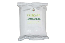 Delicare влажн салфетки для интимн гигиены 20шт/36/уп 71867