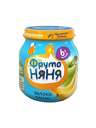ФрутоНяня Пюре /100 гр/ Яблоко банан