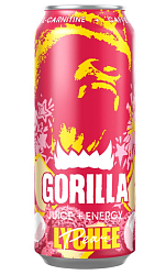 Напиток Gorilla Juice Lychee  жб 0,25*24шт