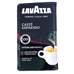 Кофе LavAzza Espresso молотый 250гр (20шт)