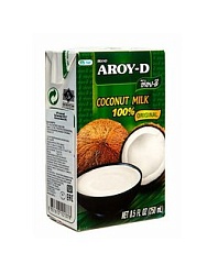 Кокосовое молоко AROY-D   250мл Tetra Pak \ уп.36шт