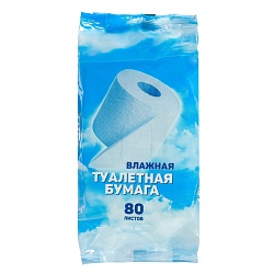 Day Spa туалетная бумага влажная 80шт 20шт/уп 041891