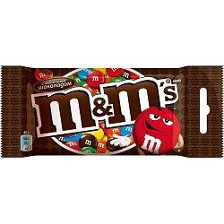 М&М`s с шоколадной начинкой 50г/32шт/6уп