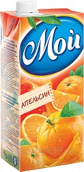 0,95л "Мой "сокосодержащий напиток апельсиновый (12шт/уп)