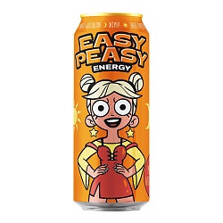Энерг. напиток EASY PEASY манго-апельсин ж/б 0,45л*12шт