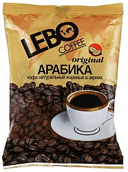Кофе жареный в зернах Арабика среднеоб LEBO Original 100г 50шт