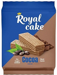 Вафли Royal Cake на сорбите с какао 120гр*15шт