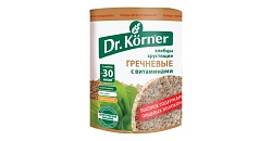 Хлебцы Dr.Korner 100гр "Гречневые с витаминами" (20)