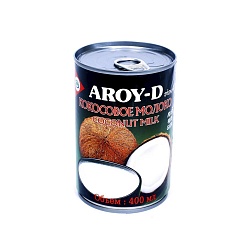 Кокосовое молоко AROY-D ж/б   400мл