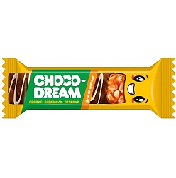 Chocodream со вкусом арахиса,карамели,печенья 28гр (конфеты) 60шт /Славнка/