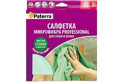PATERRA Салфетка Микрофибра PROF для стекол/50