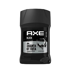 AXE дезодорант стик муж, 50гр BLACK защита от пота 1/6шт