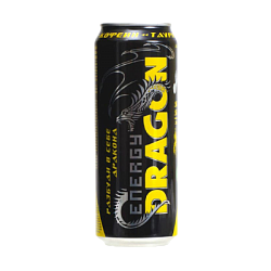 Энерг. напиток Energy Dragon желтый 12шт