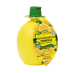 Натуральный сок Азбука Продуктов Лимон 200мл (12)