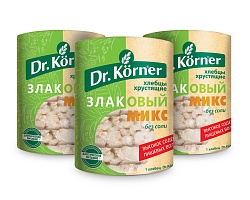 Хлебцы Dr.Korner 90гр "Злаковый микс" (20)