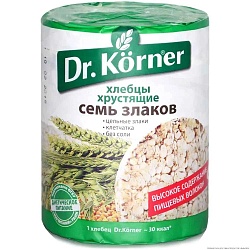 Хлебцы Dr.Korner 100гр "Семь злаков" (20)